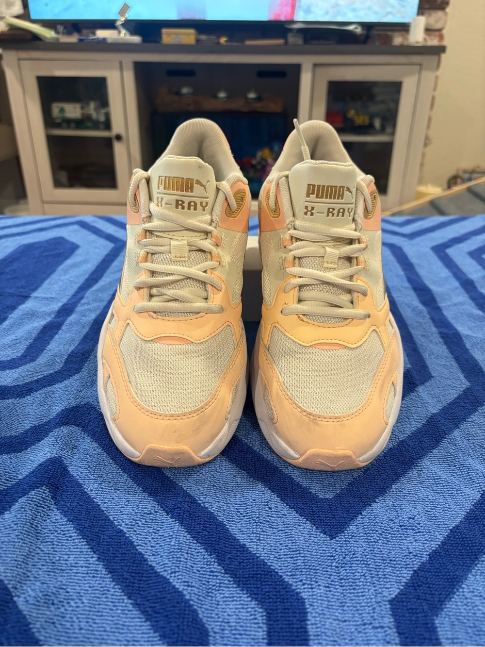 Puma X-Ray Woman’s Sneakers in Peach and Beige
